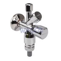Robinet D’angle Kombi Comfort Schell – 1/2, Chromé, Modèle RV RB ASAG