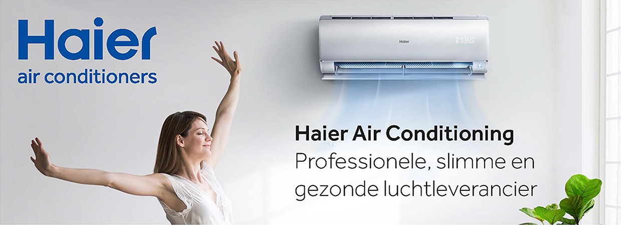 leven Leuk vinden schors Haier Air Conditioning - Professionele, slimme en gezonde luchtleverancier