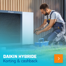 Ontdek de warmtepomp actie