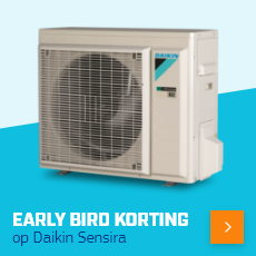 Daikin Sensira: tijdelijk extra voordelig!