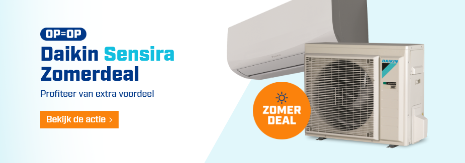 Check de airco zomerdeal: Daikin Sensira