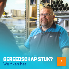 Tijdelijk gereedschap nodig?