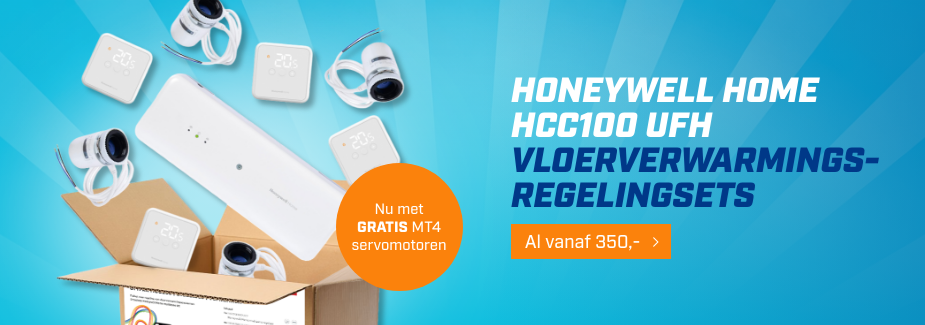 Regelsets voor vloerverwarming van Honeywell Home