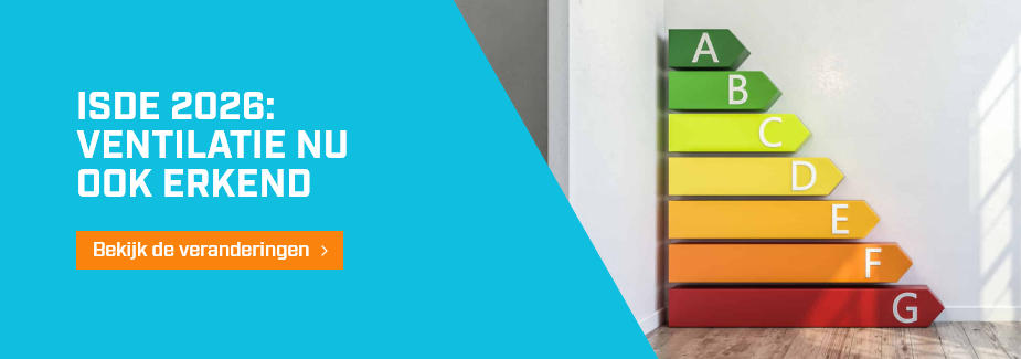 ISDE 2026: ook ventilatie!