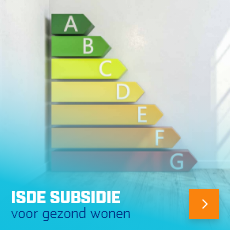 ISDE- subsidie voor gezond wonen