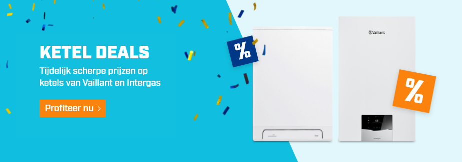 Vaillant en Intergas ketels deze maand in de Deals!