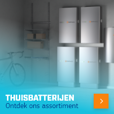 Ontdek ons assortiment thuisbatterijen