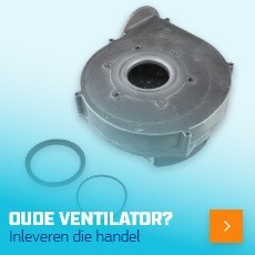 Gebruikte ventilatoren maken we weer als nieuw
