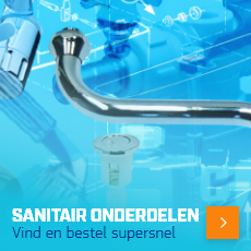 Onderdelen voor sanitair snel gevonden!