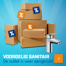Onze sanitair-outlet heeft weer mooie aanwinsten