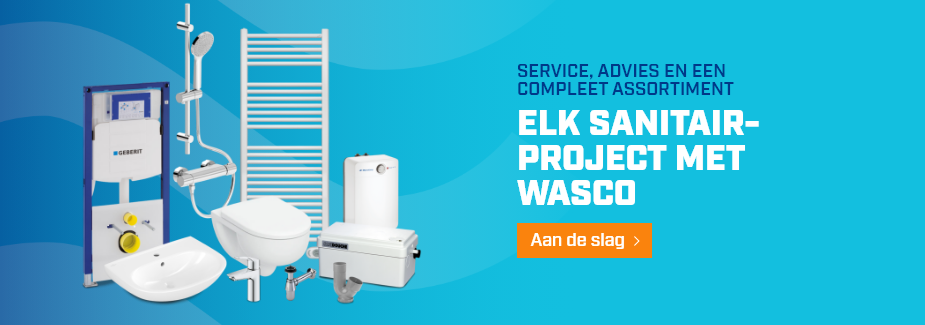 Jouw sanitair project met Wasco