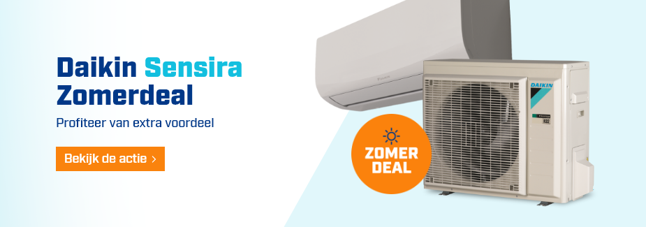 Check de airco zomerdeal: Daikin Sensira