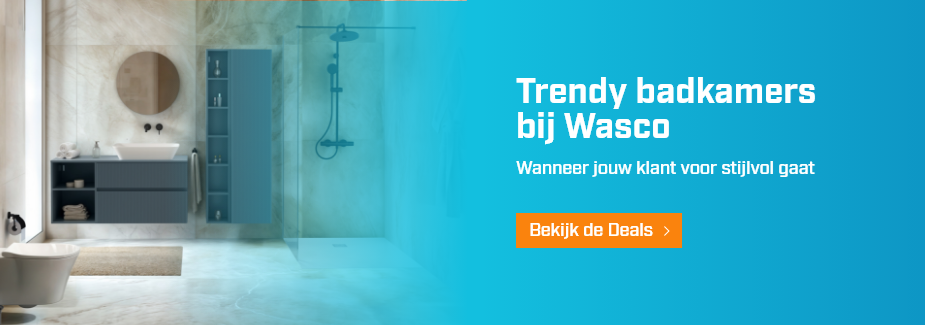 Trendy badkamers bij Wasco
