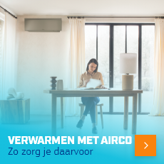 Zo verwarm je met airco