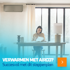 Verwarmen met airco