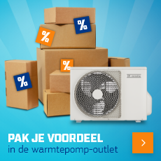 Warmtepompen worden weer populairder, benut onze outletprijzen.