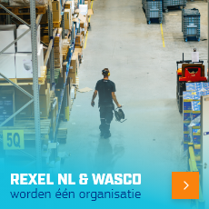Rexel Nederland en Wasco worden één organisatie