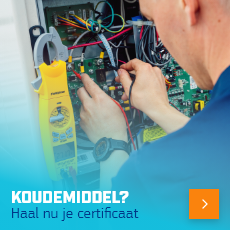 Werken met koudemiddel? Je kan niet zonder certificaat.