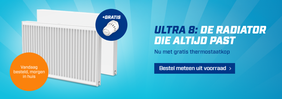 Ultra 8, de radiator die altijd past