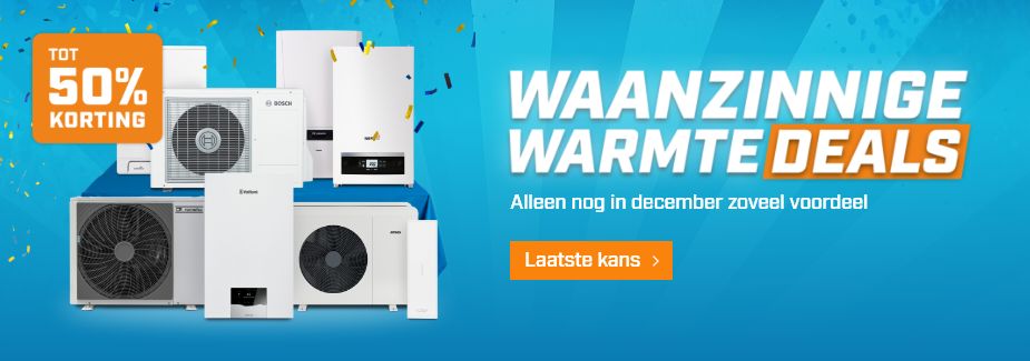 Laatste maand Waanzinnige Warmtedeals