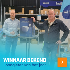 Loodgieter van het jaar is bekend...